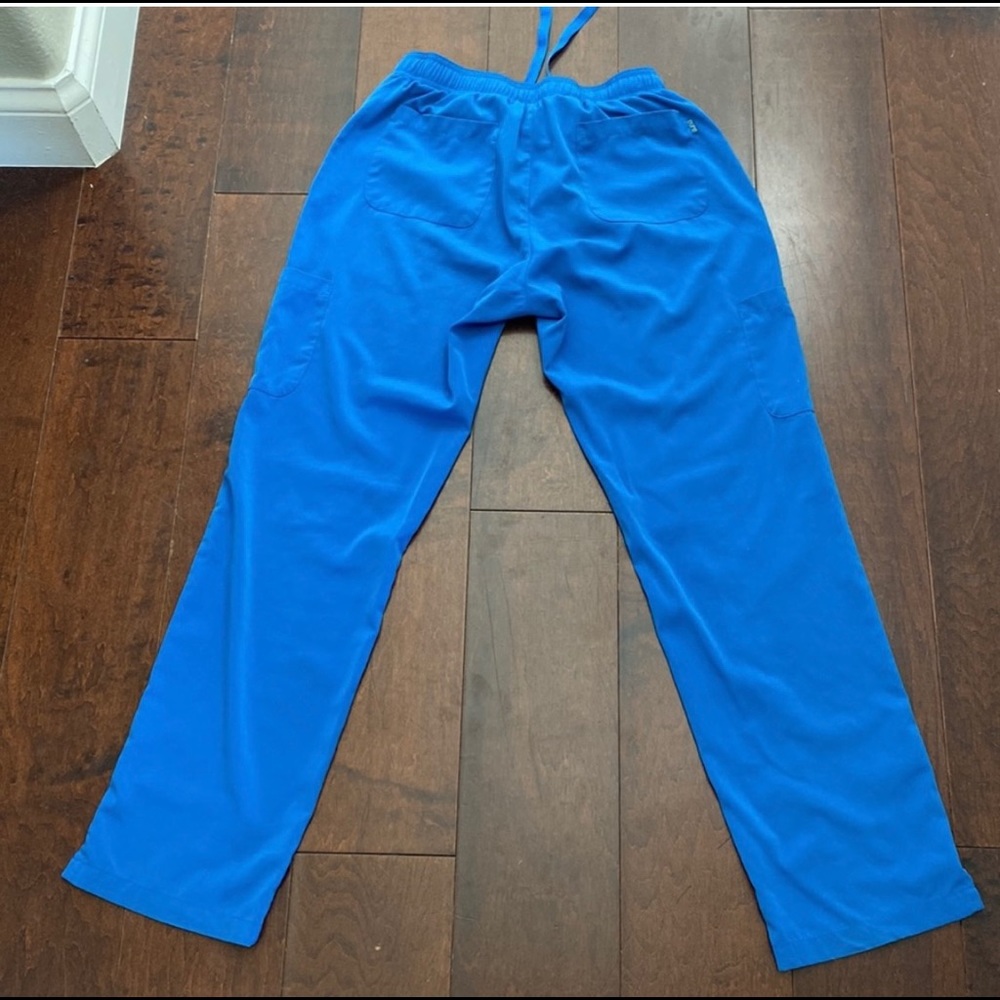 Pure scrub bottoms size S blue - Picture 7 of 7
